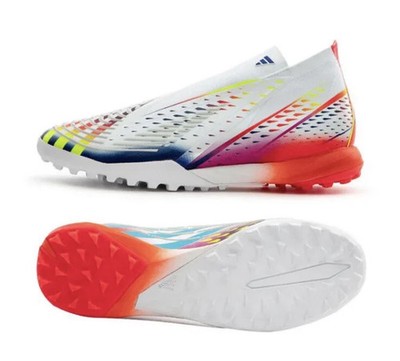 Adidas Predator Edge 1 TF GZ6101 White Mens Football Soccer Shoes Cleats 10
