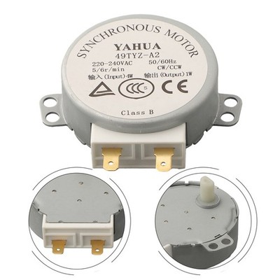 Synchronmotor Drehtellermotor 49TYZ-A2 5-6 U/min 50/60Hz Mikrowelle