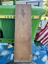 Antique 42x12.25x13/16" PINE Dining TABLE LEAF Top Board reclaimed lumber *a