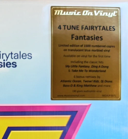 4 Tune Fairytales Fantasies LP Album vinyl record limited numbered blue 2025 - Image 3 of 4