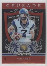 2019 Panini Prizm Draft Crusade Red Prizm Will Grier #4 uk2