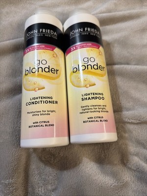 John Frieda Lightening for Blonde Hair, Citrus, Shampoo, 500 ml (1er Pack)