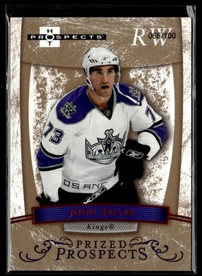 2007-08 Fleer Hot Prospects John Zeiler Rookie /100 Los Angeles Kings #177