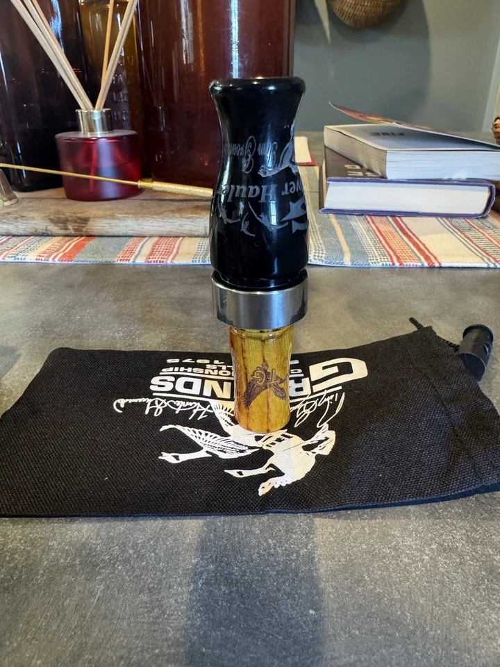 TIM GROUND G ÜBERHOLER KURZES SCHILF GÄNSERUF SCHWARZ ACRYL UND HECKENHOLZ