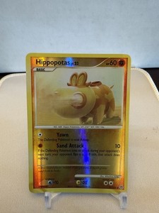 Hippopotas 51/130 Diamond and Pearl Reverse Holo