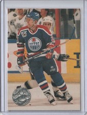 1991-92 Pro Set Platinum #35 Vincent Damphousse Edmonton Oilers