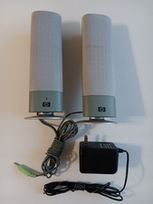 HP 5187-8366 Hewlett Packard Rock 2.0 Powered Stereo Computer Speaker R/L Set