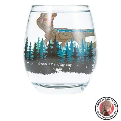 New Jurassic World 3D Glass Tumbler Approx. 330ml Snubbull Merchandise Made in