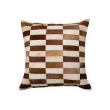 12 X 20 Fuschia Cowhide Throw Pillow
