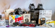 Canon Rebel T5 EOS 1200D Camera Bundle: 18-55mm Lens - barely used