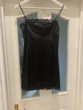 Urban Outfitters Black Slip Dress -Size S