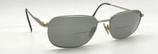 Vintage Charmant CH8121 Brown Oval Metal Sunglasses FRAMES ONLY Japan