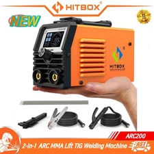 HITBOX 200A Stick Welder 110V  2-in-1 ARC MMA Lift TIG Welding Machine Home DIY