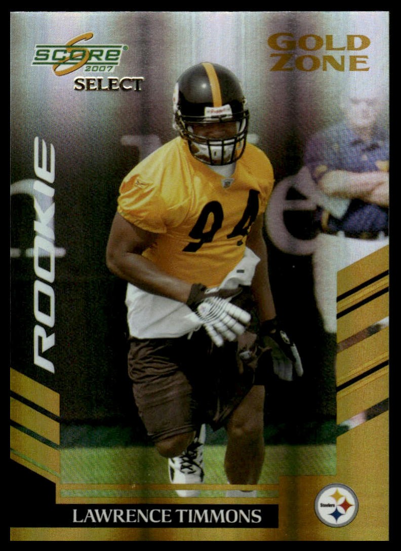 Lawrence Timmons Score Select #358 Gold Zone