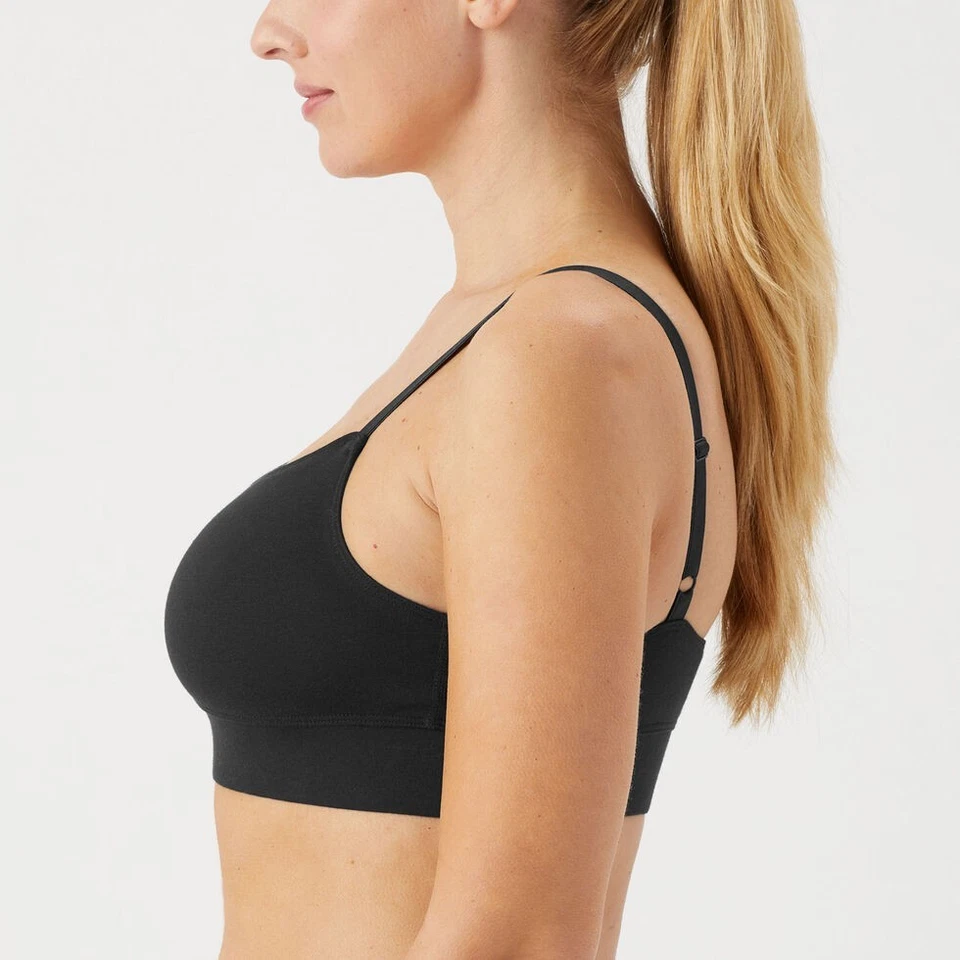 MELHOR PREÇO Bralette Feminino de Algodão Orgânico Livre - Imagem 4 de 4