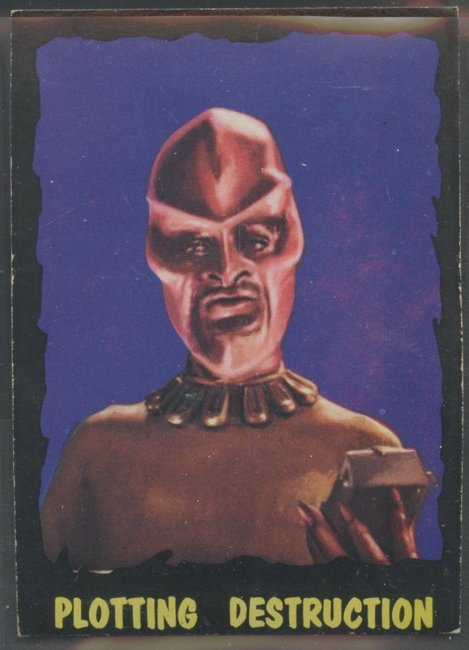 1964 Topps Outer Limits #35 Plotting Destruction