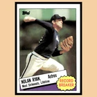 Nolan Ryan #7 1985 Topps Houston Astros Baseball Card MLB NM
