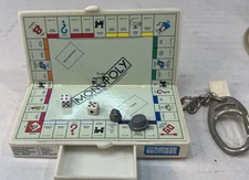 Basic Fun Monopoly Keychain Mini Game 1998 Hasbro 