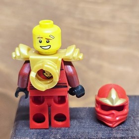 Lego Kai ZX 9561 9441 9449 with Armor Ninjago Minifigure Excellent Condition