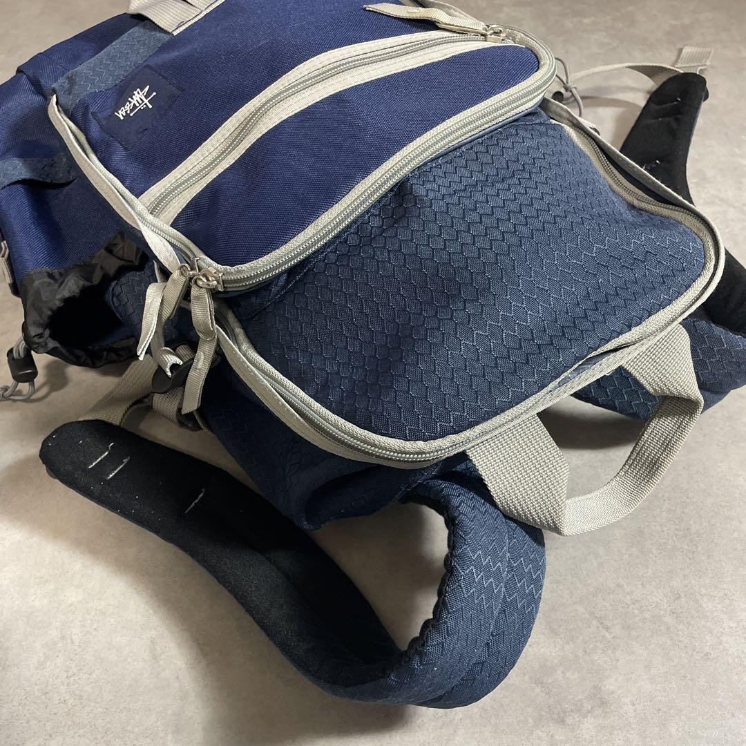 【90s】紺タグOLD Stussy Backpack Vintage 90s Stussy Backpack Blue/Black USED CONDITION | eBay