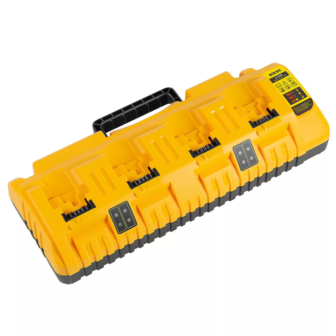 For DEWALT DCB104 XR 4 Port Multi Fast Battery Charger 12V 20V