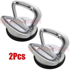  2 4-1/2" Heavy Duty Aluminum Suction Cup Dent Puller Lifter Glass Remover Hold