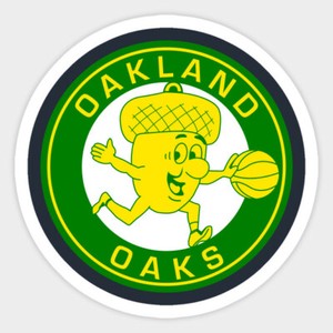 Oakland Oaks ABA Basketball Mens Embroidered Polo Shirt XS-6X, LT-4XLT New