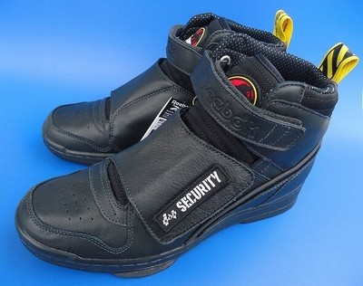reebok x jurassic park stomper coal black blaze yellow