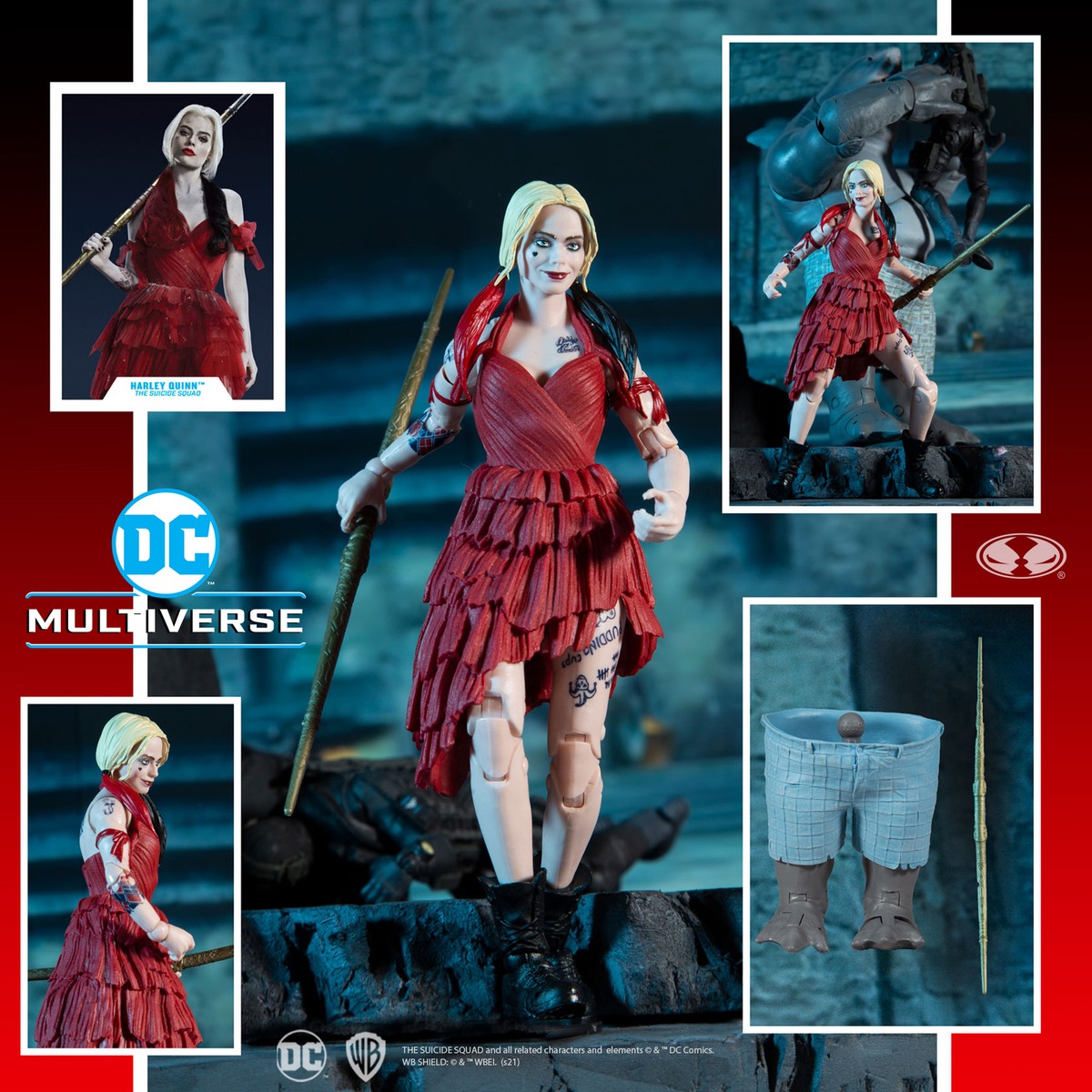 McFarlane Toys DC Multiverse Suicide Squad Harley Quinn 7 Action