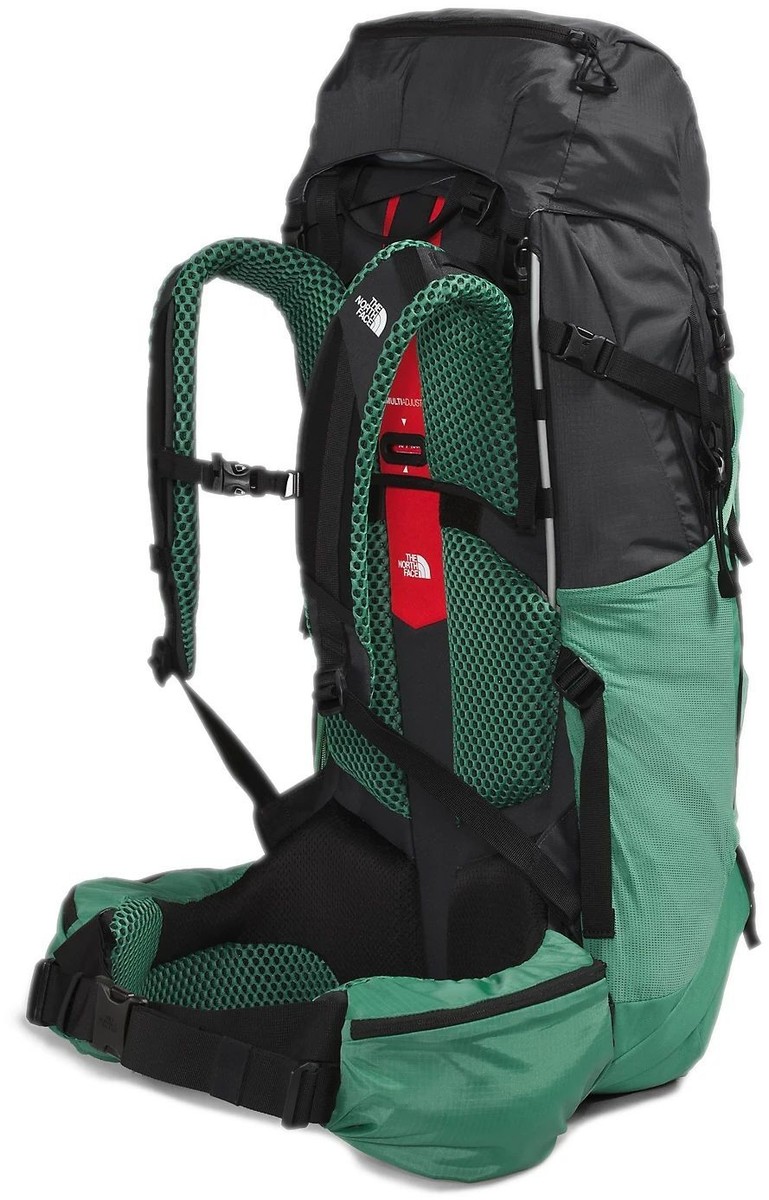 The North Face Trail Lite 50L Pack, Deep Grass Green/Asphalt Grey