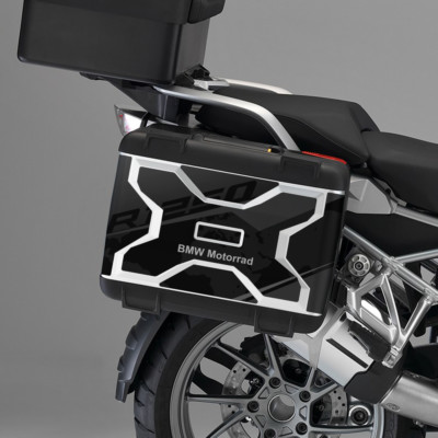 Set 2 Schutz Klebstoff Koffer BMW Vario R 1250 GS Dark VV2-R1250GSD