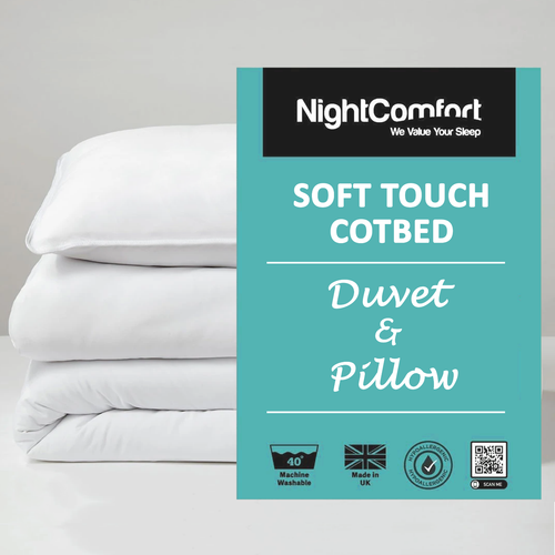 Breathable Baby/Toddler Cot Bed Duvet 