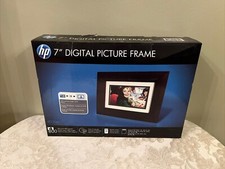 HP 7- Inch Digital Picture Frame Store Up To 800 Picture Model No DF730P1