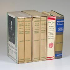 Winston S. Churchill - Marlborough, first U.S. edition set, first state jackets