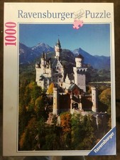 Ravensburger Puzzle Neuschwanstein Castle 1000 Pieces 2005 pre owned