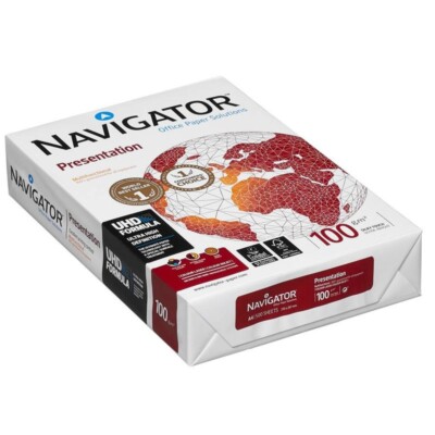 Navigator Kopierpapier Presentation A4 100g/qm 500 Blatt weiß Druckerpapier