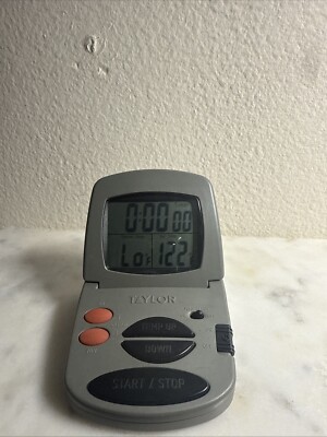 Taylor Thermomether 1470N Digital With Alarm Set And Timer , Missing The Probe 