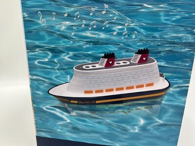 Disney Cruise Line Blue Ship Floating Bluetooth Wireless Speaker