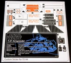Custom Decal Sticker Sheet for 75144 Replacement Sticker Sheet for 75144