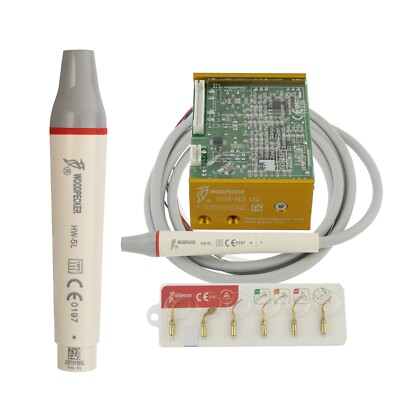 Woodpecker Dental Ultrasonic Scaler UDS N3 LED Handpiece HW-5L Tip P1 G1 G2 P3