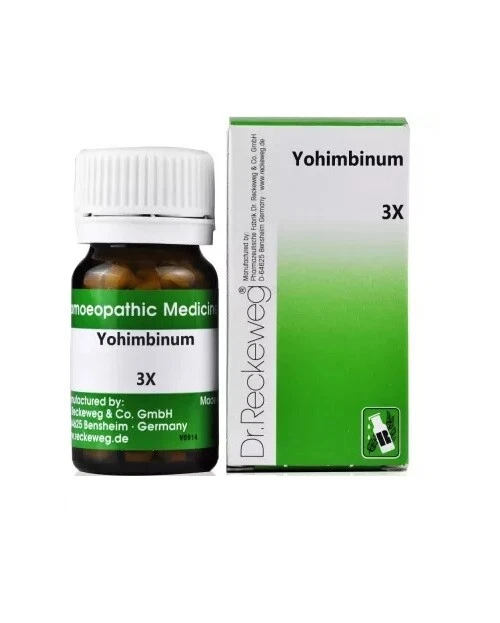 Dr.Reckeweg Germany Homeopathy Yohimbinum 3X (20gm Tablets)