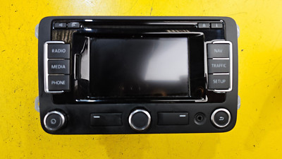 VW SCIROCCO MK3 2.0 TDI 1.4 TSI 08-14 SAT NAV STEREO RADIO HEAD UNIT 3C0035279M