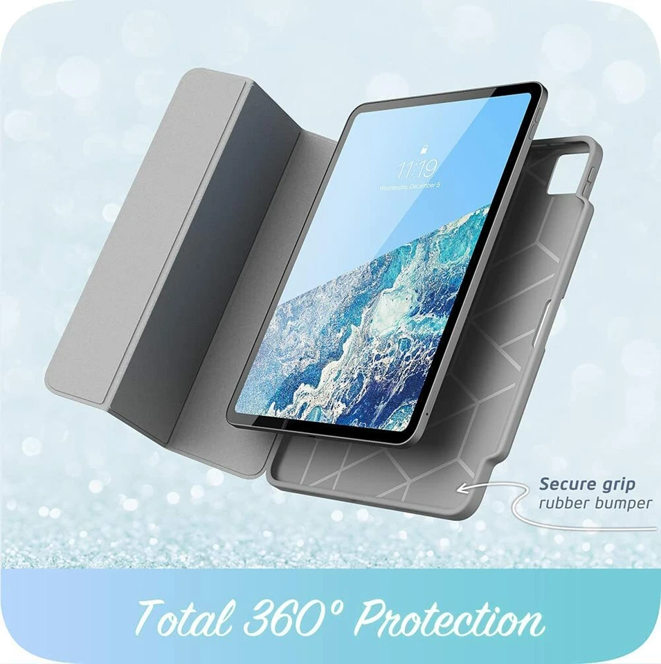 For iPad Pro 12.9" (2021 2020 2018 Version) i-Blason Hands-Free Stand Case Cover - Image 2 of 4