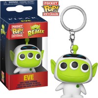 Pixar Alien Remix - Eve - SchlüSselanhäNger Funko Pocket Pop! Keychain
