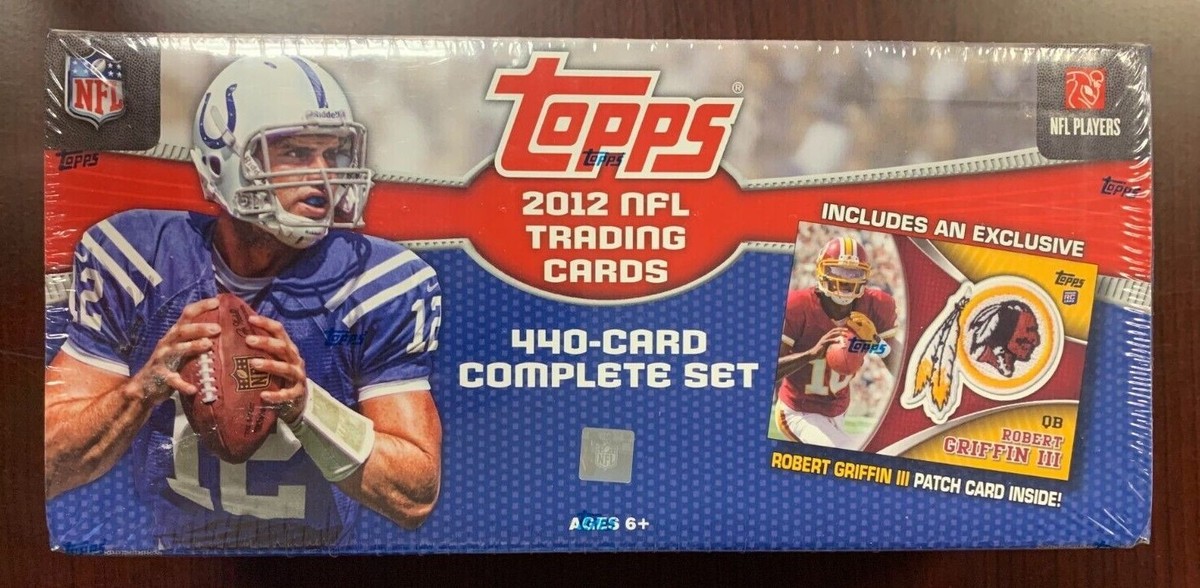 2012 Topps NFL Trading Cards Complete Sealed Set - 440 Cards | eBay