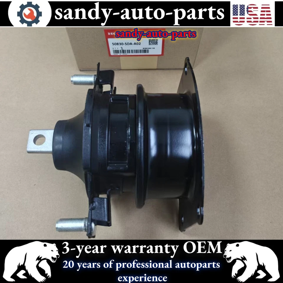 OEM Front Engine Motor Mount For Honda Accord Acura TL MDX TSX 2.4L 3.0L 3.5L - Изображение 3 из 4