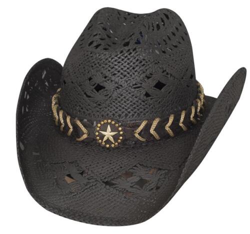 Cappelli Bullhide 2649Bl Run A Muck Collection cappello da cowboy nero ragazza cattiva - Foto 1 di 2