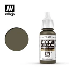 Vallejo Model Color 70887 US Olive Drab Acrylic Paint
