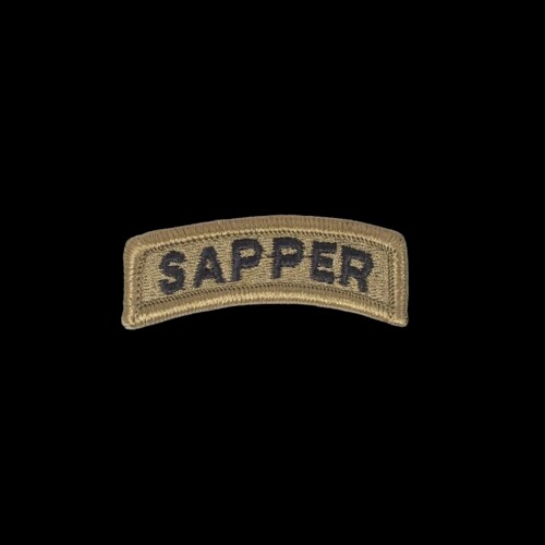 SINGLE OR SET US ARMY SAPPER TAB- OCP HAT PATCH CAP VETERAN ARMY OF ONE ...