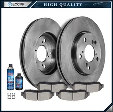 Front Brake Pads And Rotors For 2005 2006 2007 2008-2010 Honda Odyssey 3.5L